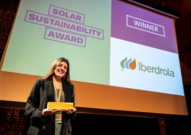 Foto La primera comunidad solar en España para un pueblo, impulsada por Iberdrola, es reconocida como mejor iniciativa de sostenibilidad de Europa.